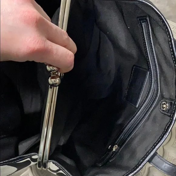 Black Coach Purse - Picture 12 of 14